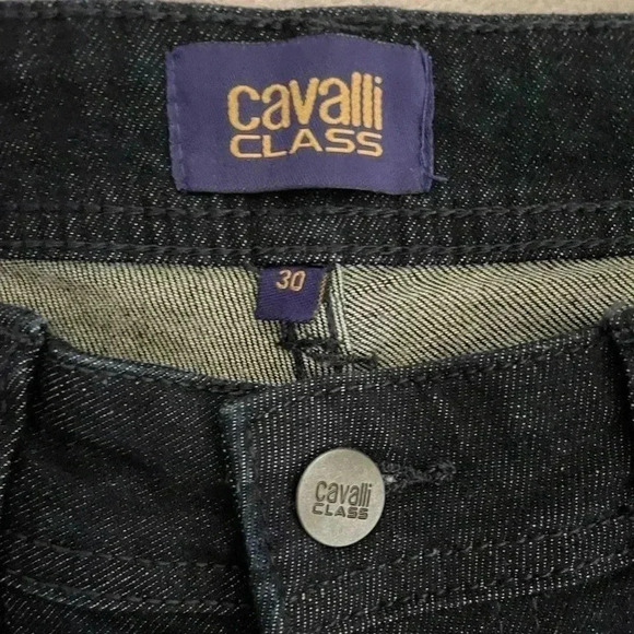 Cavalli Class straight leg jeans  sz 30 - Picture 3 of 8